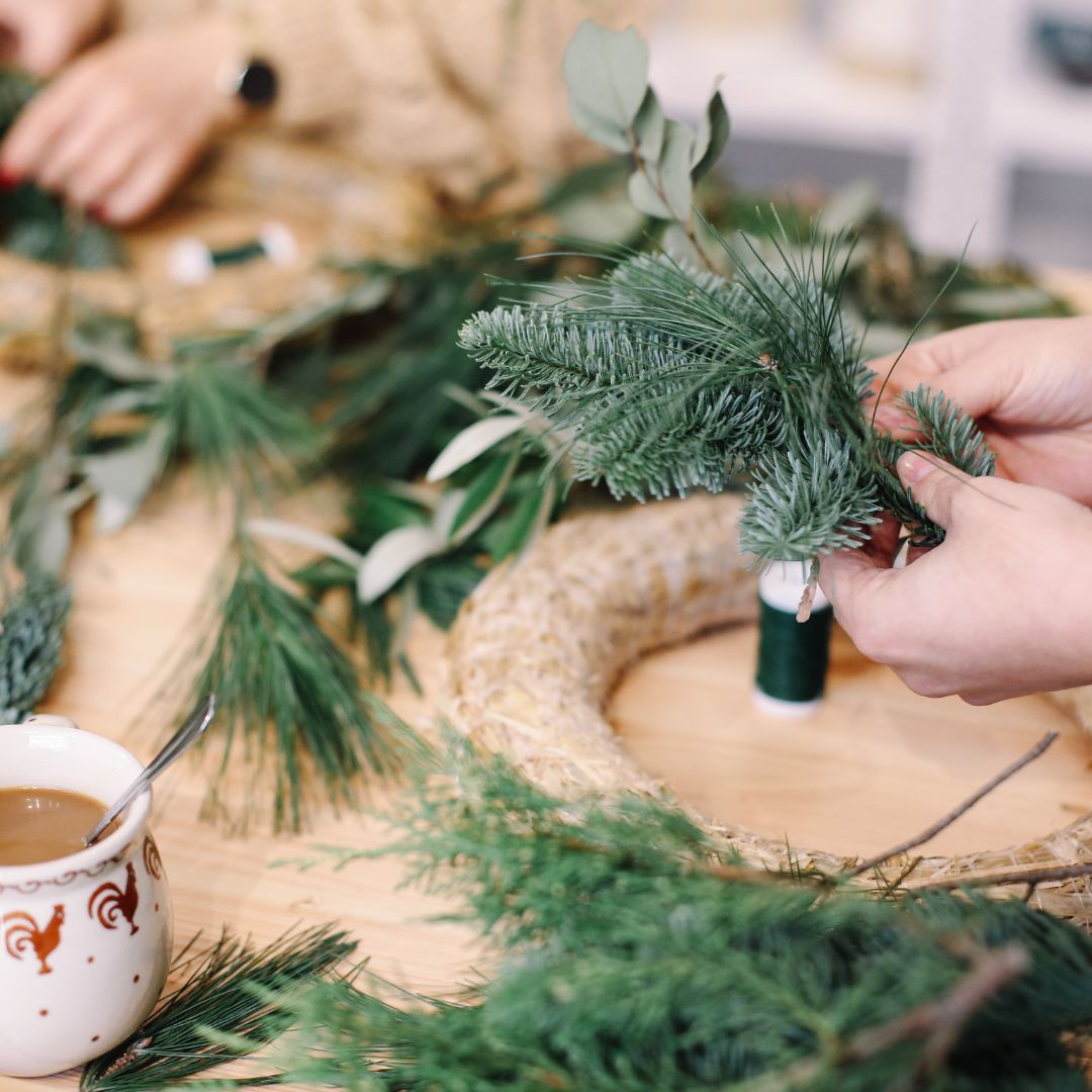 Christmas Wreath Making   