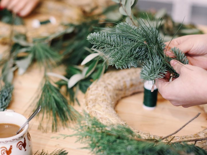 Christmas Wreath Making   